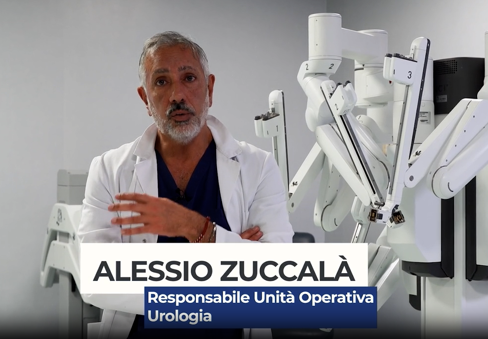 ROBOT DA VINCI E LASER AD HOLMIO (HOLEP) NELL’UROLOGIA DI AURELIA HOSPITAL